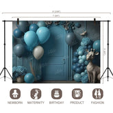 LB1006 Balloons Garland Doorway Backdrop